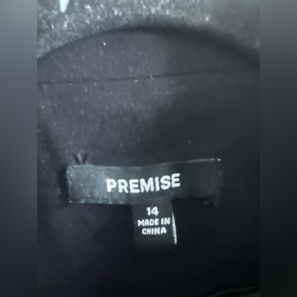 Premise Women's Black Blazer Size 14 - Picture 3 of 3